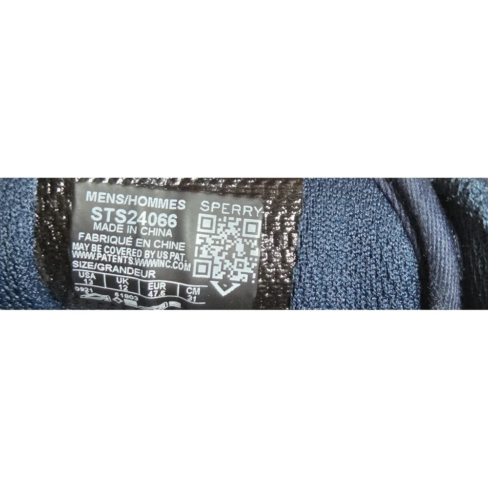 Sperry Shoe Mens Size 13 Blue Halyard Retro STS24066‎